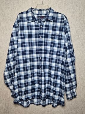 Vintage Phat Farm Plaid Button Down Shirt Men’s 3XL Y2K Hip Hop Streetwear